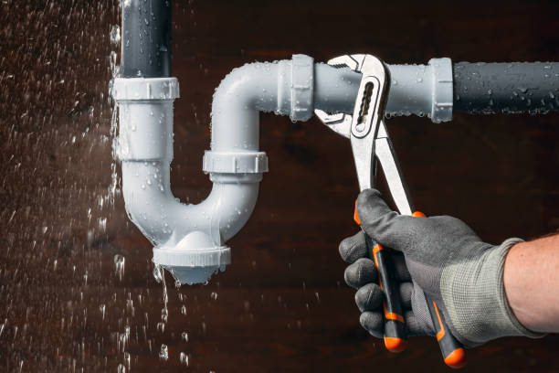 Professional Drain Cleaning technician working in Marion Center, MA